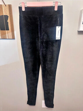 Dex Brushed Cord Leggings in Black NWT